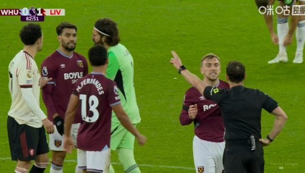 离谱！记者：帕奎塔欠磨真金不怕火和队友们一个说念歉！最失实的红牌之一